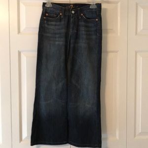 Women’s 7 For All Mankind wide leg jeans